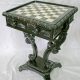 Indian chess table restoration - Simon Lokin - Antique Restorer Surrey